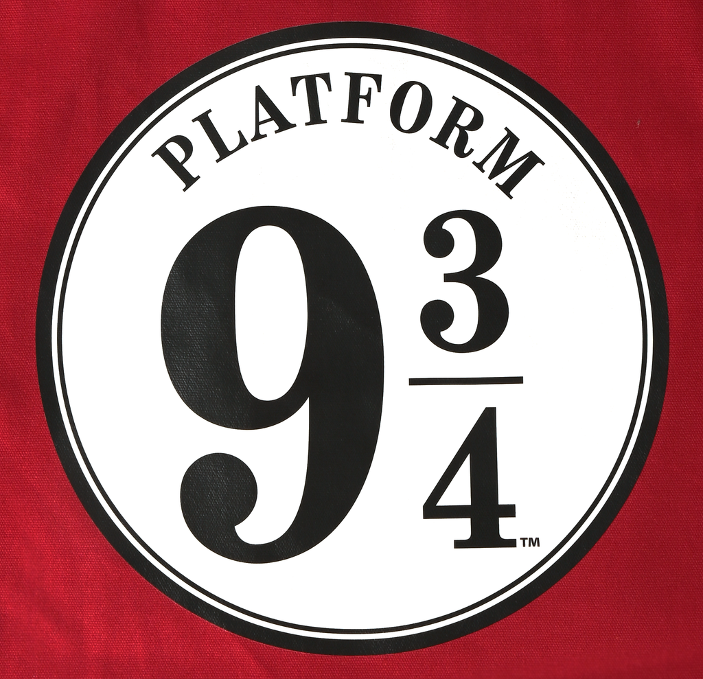 Platform 9 3/4  Logo Pure Cotton Tote Bag