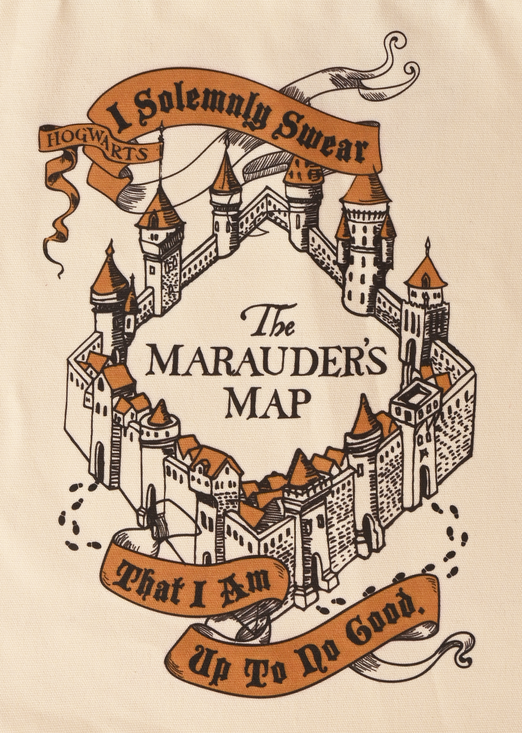 The Marauder's Map Pure Cotton Tote Bag