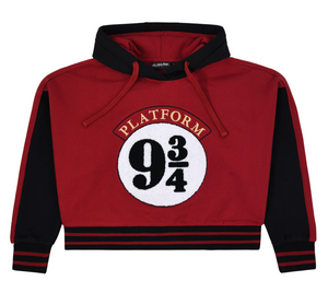 Platform 9 3/4 Women's Cropped Hoodie