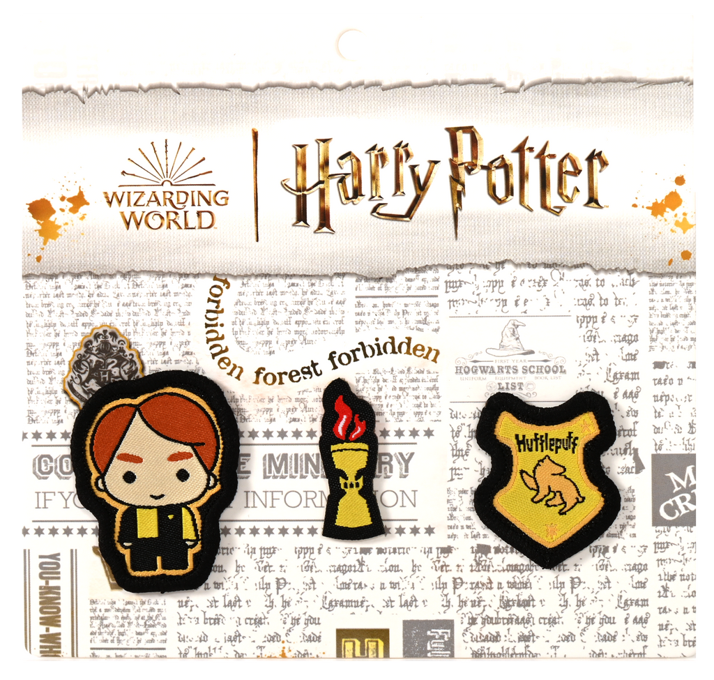 Harry Potter Hufflepuff Mini Iron On Badge
