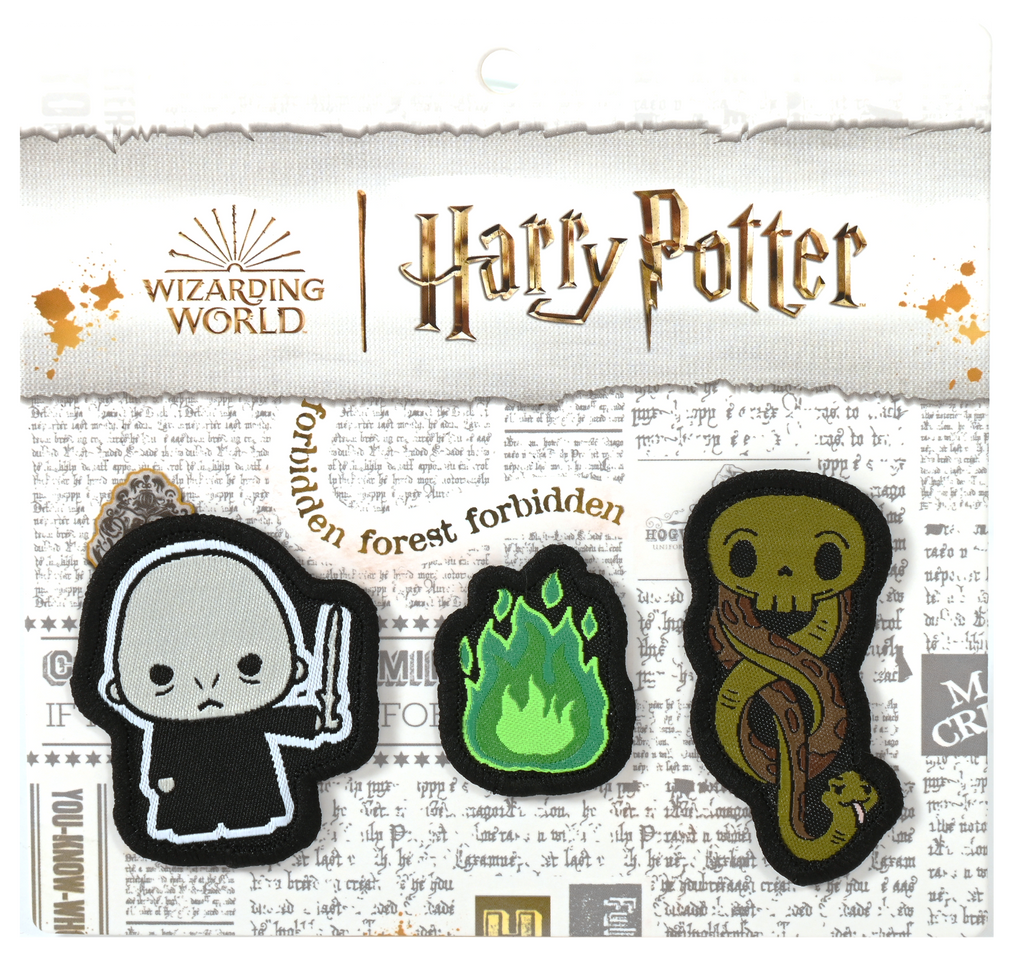 Harry Potter Dark Arts Character Mini Iron On Badge