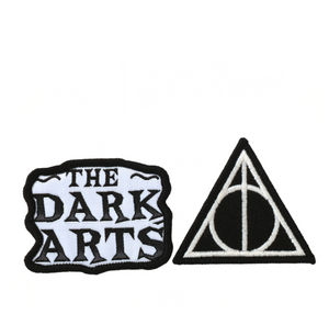 Harry Potter Dark Arts Duo Iron On Badge