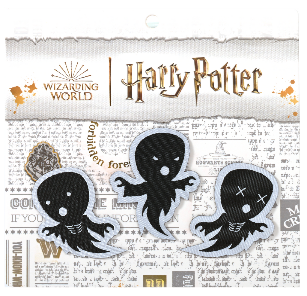 Harry Potter Dementor Character Mini Iron On Badge