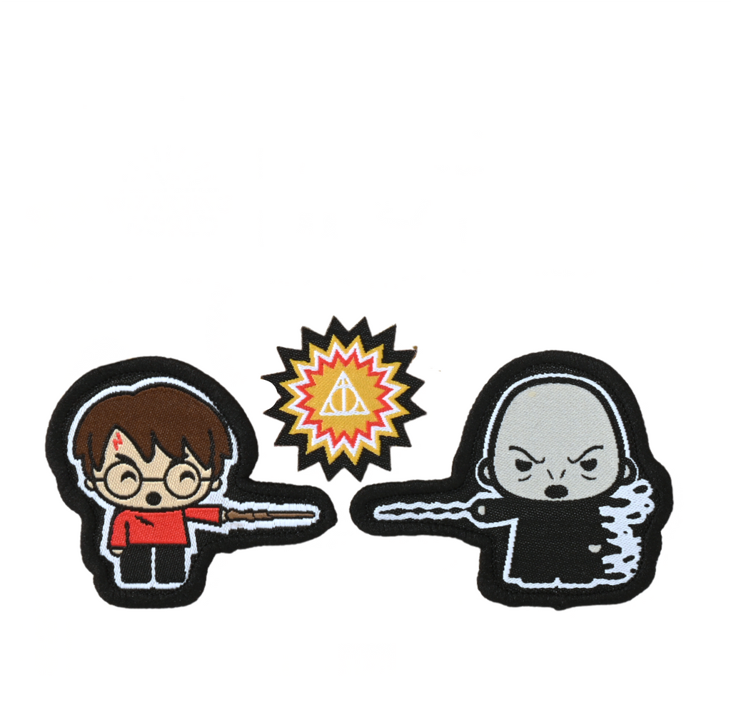 Harry Potter Mini Battle Iron On Badge