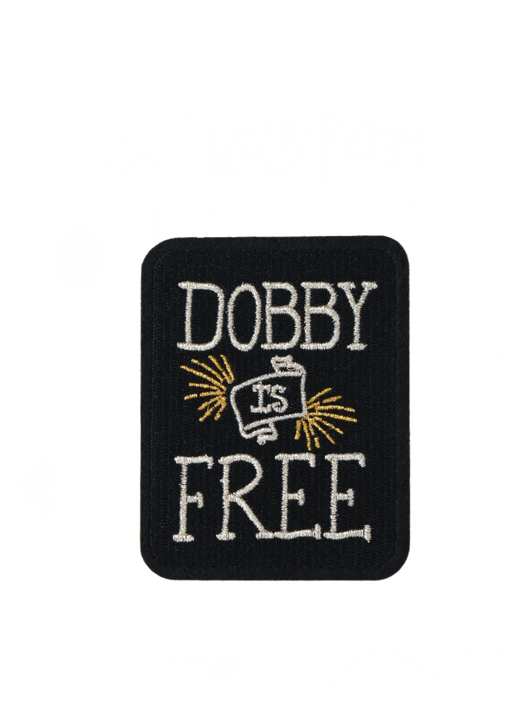 Harry Potter Free Dobby Iron On Badge