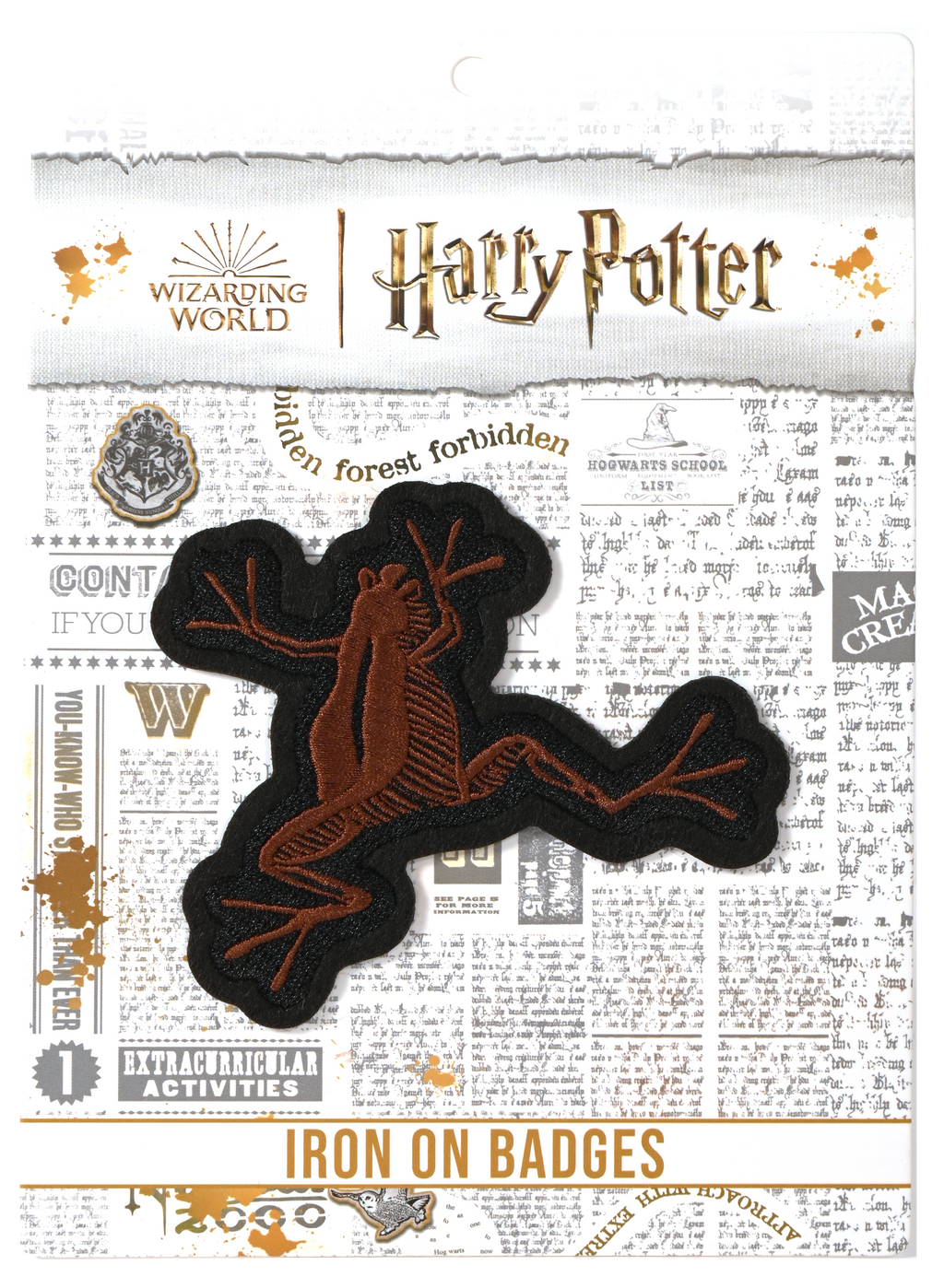 Harry Potter Chocolate Frog Iron On Badge