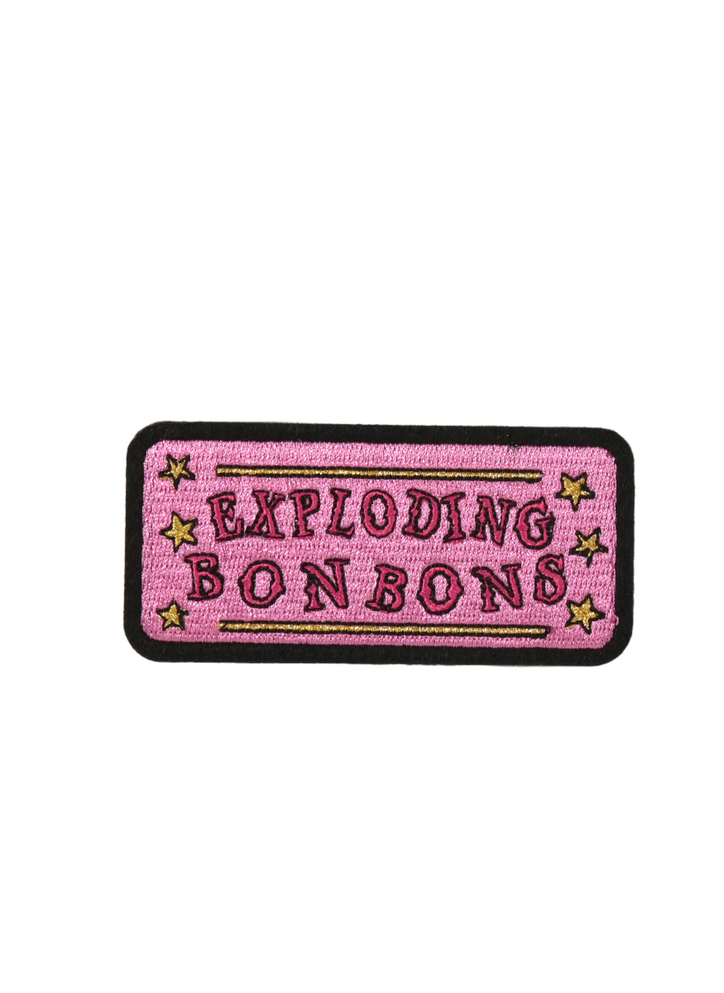 Harry Potter Exploding Bon Bons Iron On Badge