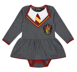 Gryffindor Uniform Babygrow with Skirt