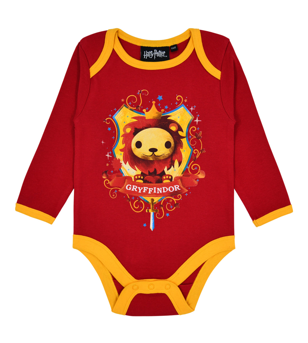 Gryffindor Printed Babygrow