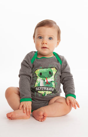 Slytherin Printed Babygrow