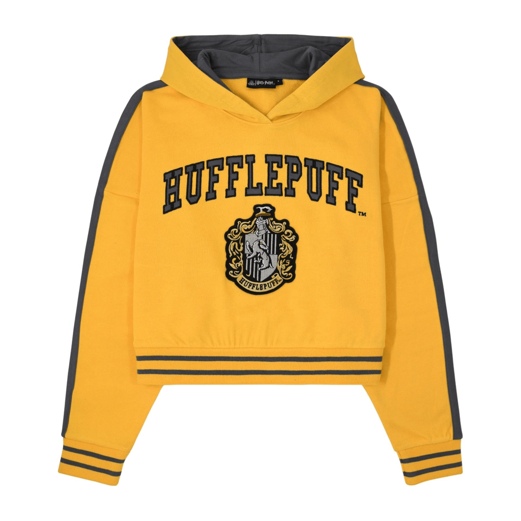 Hufflepuff Women's Cropped Hoodie