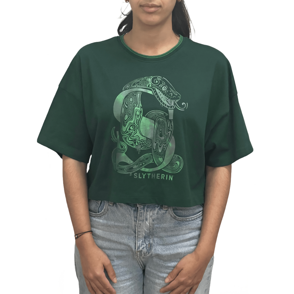 Slytherin Women's Cropped T-Shirt