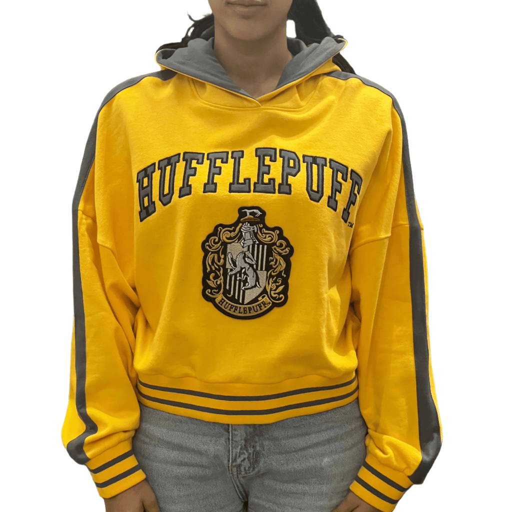 Hufflepuff Women's Cropped Hoodie