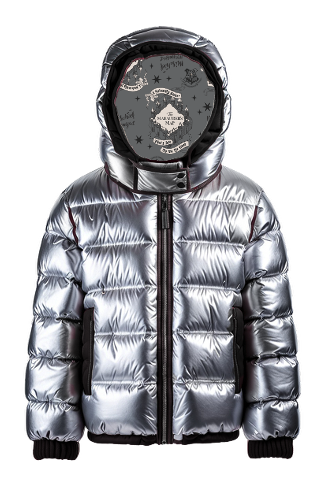 The Marauder's Map Adult Puffer Jacket With Hood