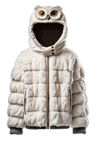 Hedwig Kids Jacket With Feature Hood
