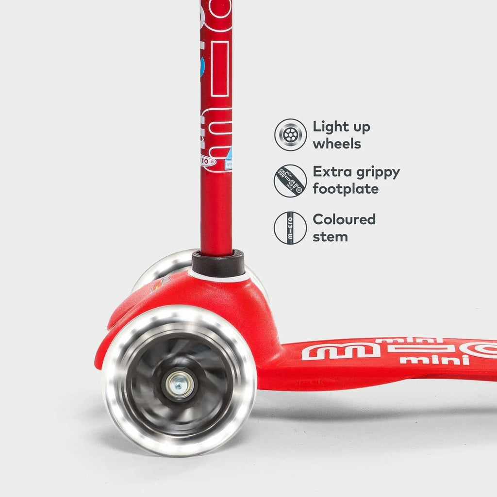 MINI DELUXE LED RED (Available in store collection only)