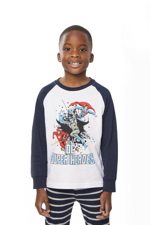 DC Superheroes Long Leg PJs
