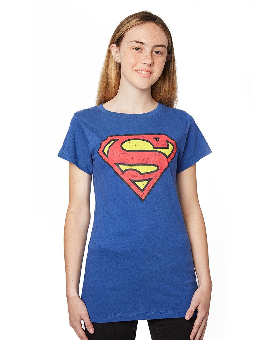 ledig stilling broderi Indeholde Superman Fitted Tee – Fabric Flavours