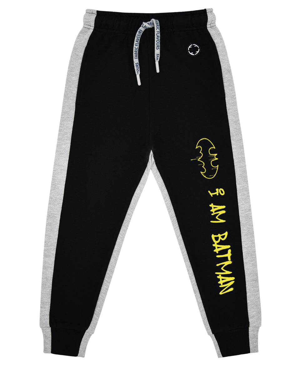 Batman Colour Block Joggers Fabric Flavours