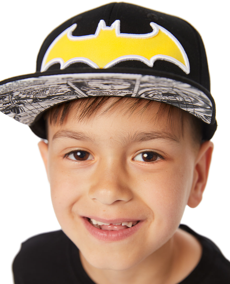 Kids Batman Comic Cap