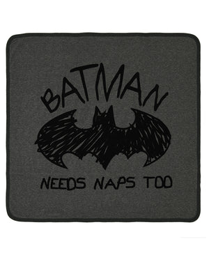 Batman Needs Naps Too Blanket