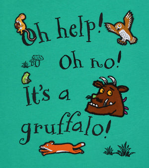 Gruffalo Text Over Sized T shirt