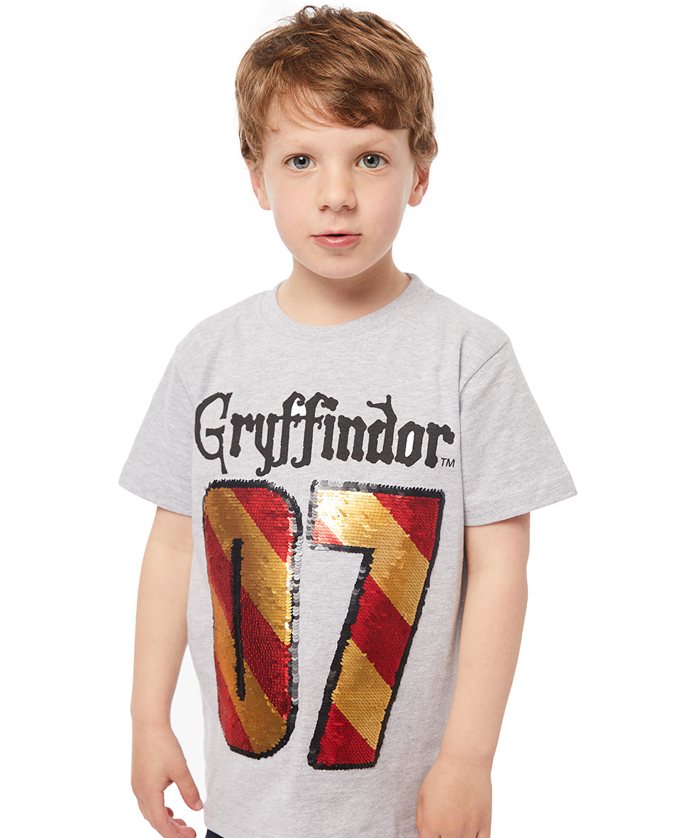Harry Potter Gryffindor Flip Sequin Tee