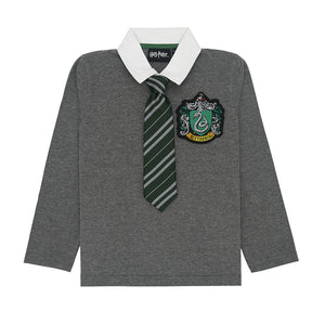 Harry Potter Slytherin Uniform Longsleeve Tee