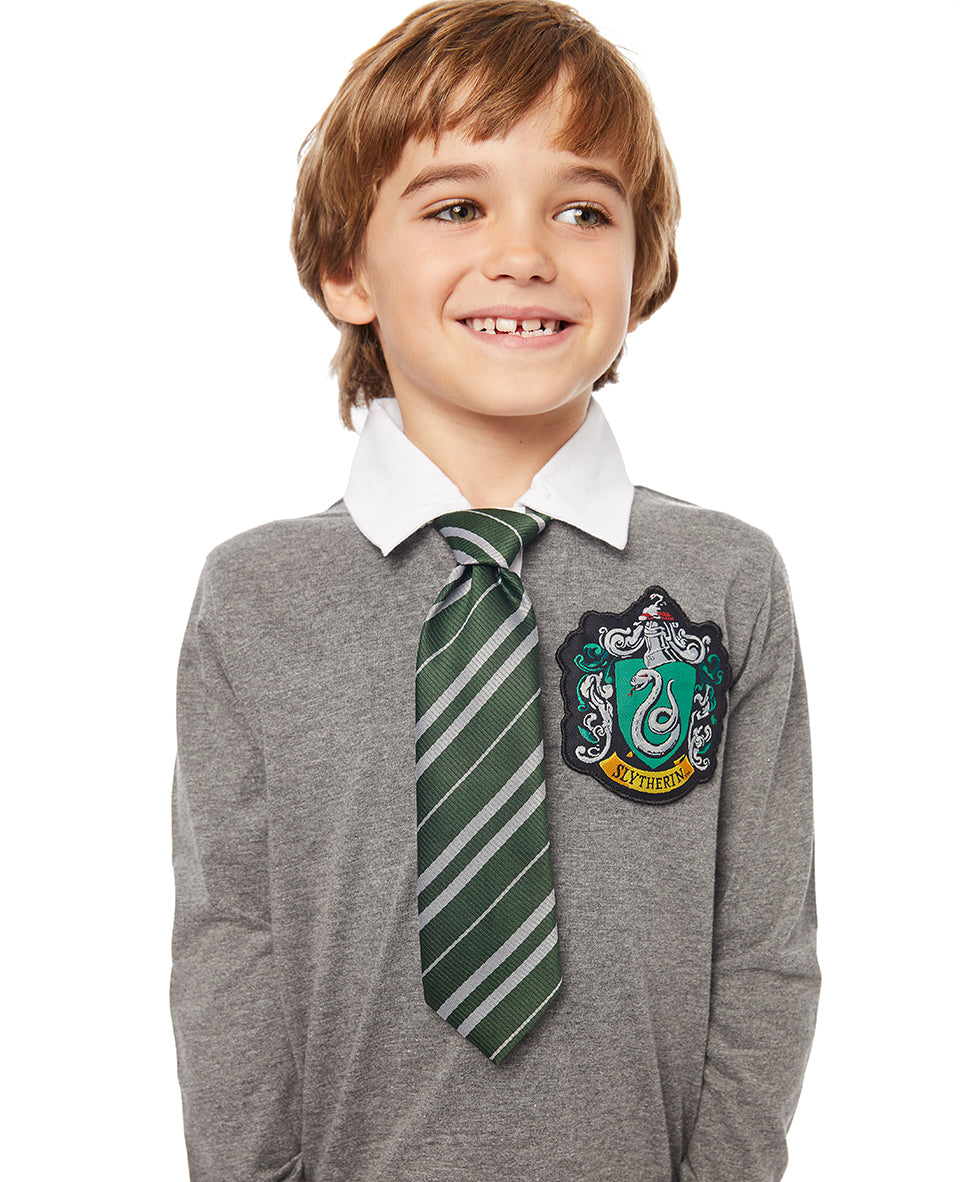 Slytherin Uniform Kids Long Sleeve T-Shirt