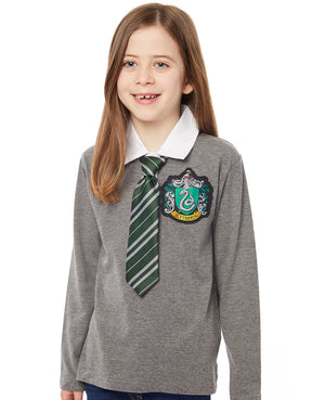 Harry Potter Slytherin Uniform Longsleeve Tee