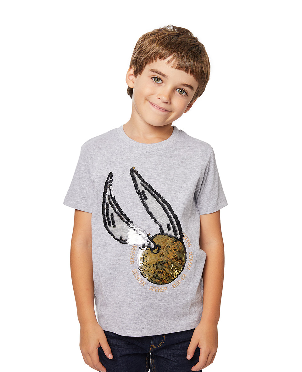 Harry Potter Flip Sequin Snitch Kids T-Shirt