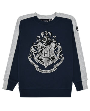 Harry Potter Reflective Hogwarts Logo Sweatshirt