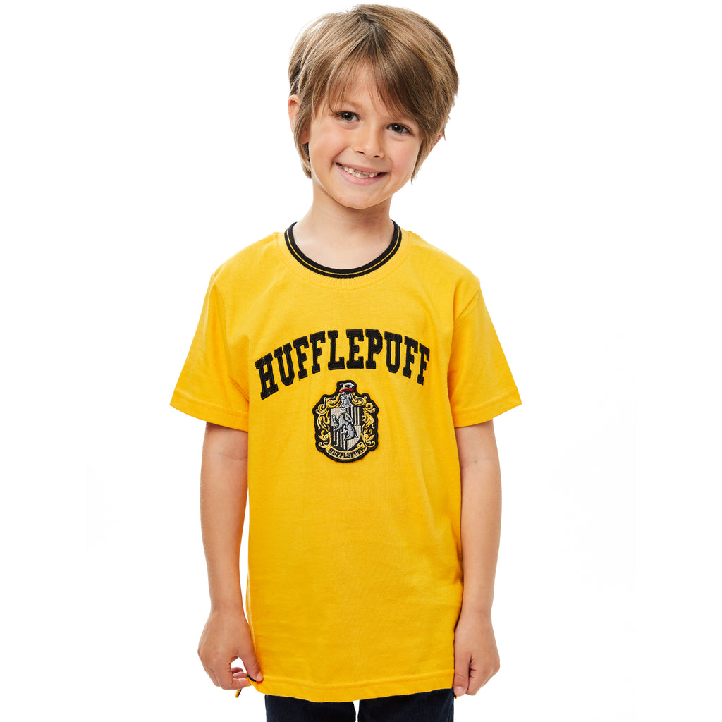 Hufflepuff Crest Kids T-Shirt