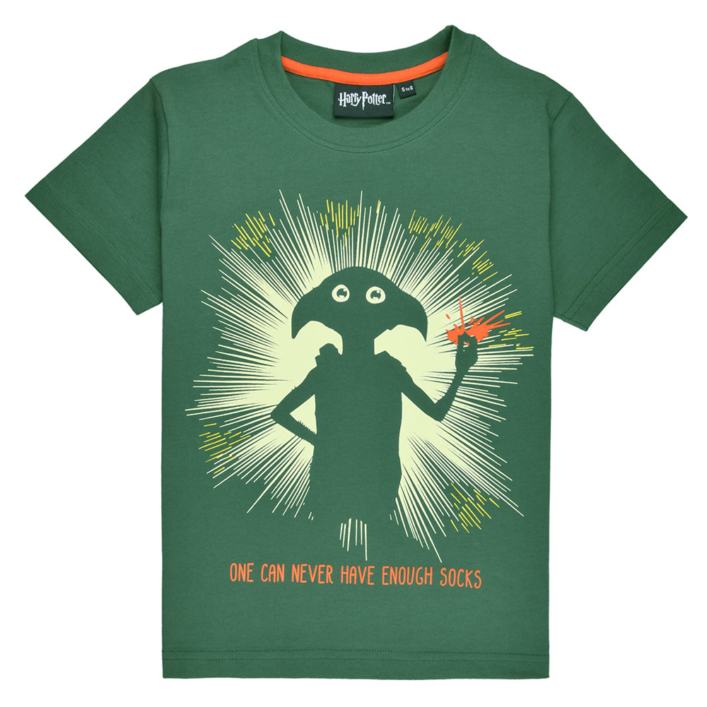 Harry Potter Kids Glow in the Dark Dobby T-Shirt