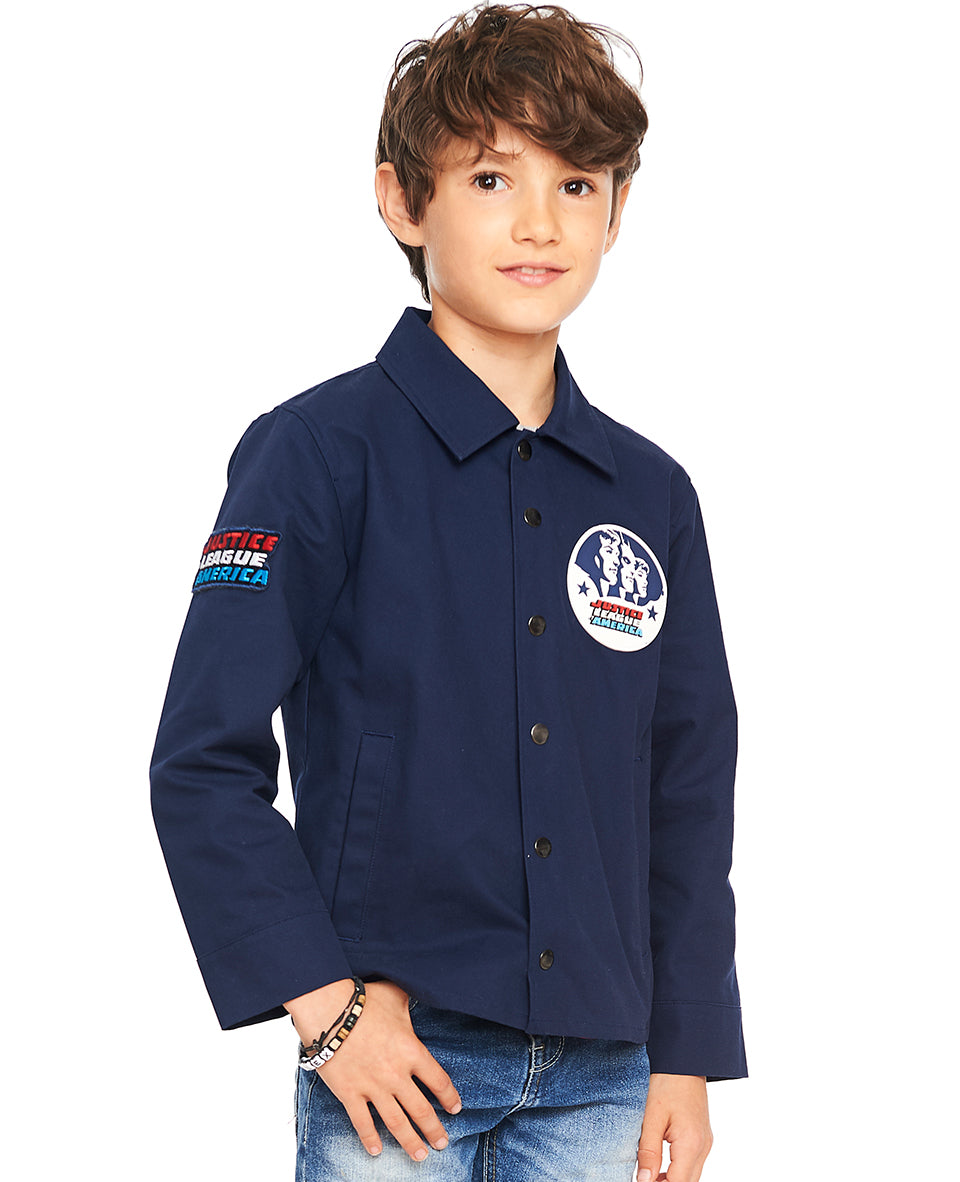 Justice League Kids Badge Lightweight Jacket