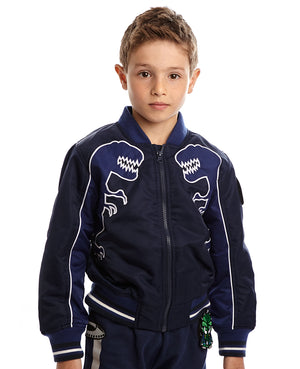 Out of This World Double Dino Bomber Jacket
