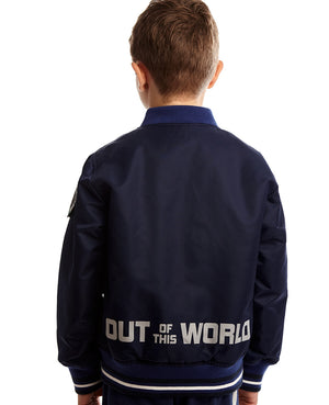 Out of This World Double Dino Bomber Jacket