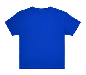 Fabric Flavours Blue Graffiti Printed Over Sized T shirt