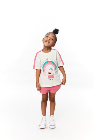 Peppa Pig Colour Block Over Sized T shirt