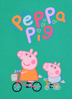 Peppa Pig Bike Over Sized T shirt