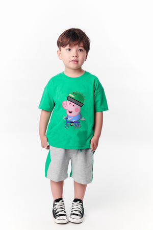 Peppa Pig George Bike Over Sized T shirt