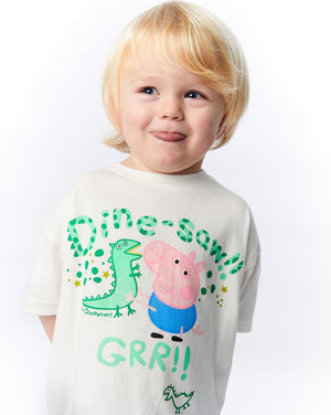 Peppa Pig Dinosaur Over Sized T shirt