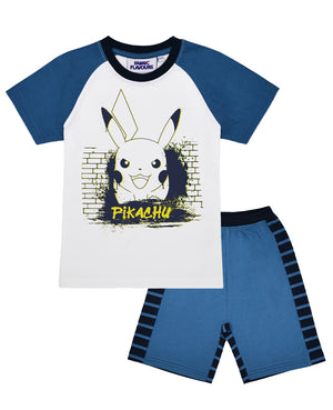 Pokémon Pikachu Colour Block Shorts PJs