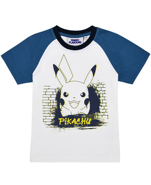 Pokémon Pikachu Colour Block Shorts PJs