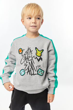 Pokemon Colour Block Sweatshirt