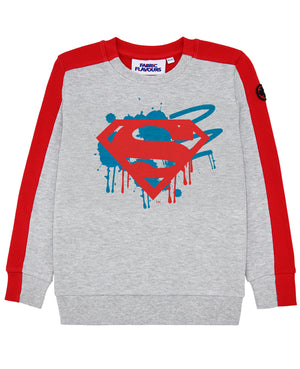 Superman Colour Block Sweatshirt