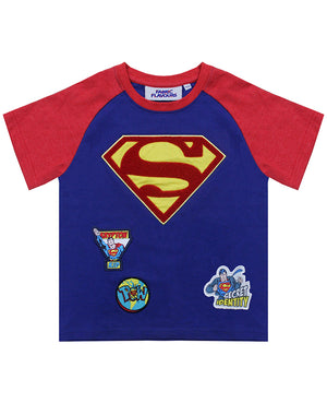Superman Chenille Logo Tee