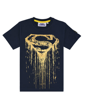 Superman Foil Logo Tee