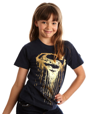 Superman Foil Logo Tee