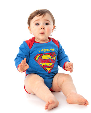 Superman Babygrow 2PK